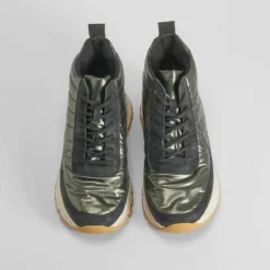 Sale Deportiva alta Soft Insock nylon kaki Mujer Zapatillas Altas