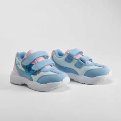 Discount Deportiva azul infantil con velcro Zapatillas Deportivas