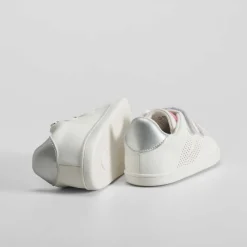 Deportiva barefoot bebé blanca Zapatillas Deportivas