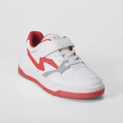 Best Deportiva basket low blanca y roja Zapatillas Deportivas