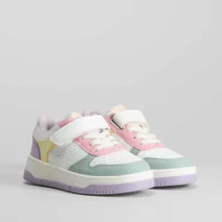 New Deportiva blanca y multicolor OH GIRL Zapatillas Deportivas