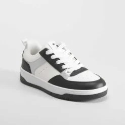 Online Deportiva blanca y negra OH GIRL Zapatillas Deportivas