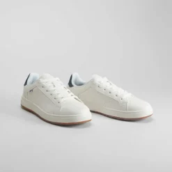 Online Deportiva básica casual blanca Hombre Sneakers