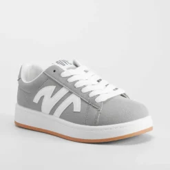 Sale Deportiva básica casual gris Mujer Sneakers