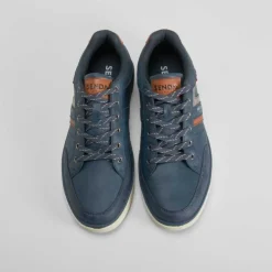 Online Deportiva casual azul Hombre Sneakers|Básicos X Menos