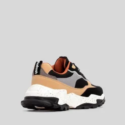 Outlet Deportiva casual chunky negra Mujer Sneakers