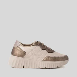 Hot Deportiva casual City elásticos blanca Mujer Sneakers