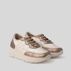 Hot Deportiva casual City elásticos blanca Mujer Sneakers