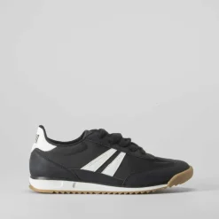 Online Deportiva casual color negro Mujer Básicos X Menos|Sneakers