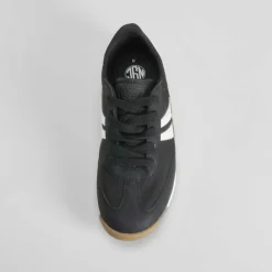 Online Deportiva casual color negro Mujer Básicos X Menos|Sneakers