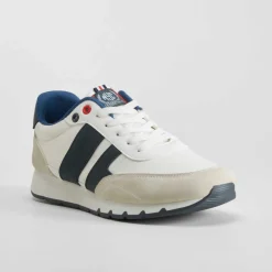 Sale Deportiva casual con cordón blanca Hombre Sneakers
