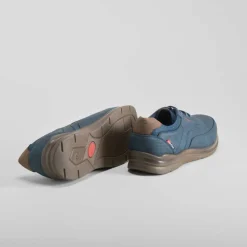 Hot Deportiva casual elásticos azul Hombre Sneakers