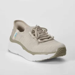 Best Deportiva casual fit-ins cordones beige Mujer Zapatillas Deportivas