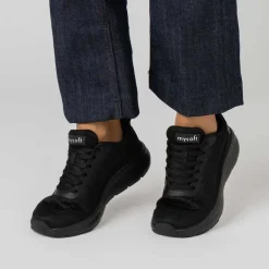 Sale Deportiva casual negra Mujer Sneakers