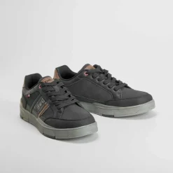 Sale Deportiva casual negra Hombre Sneakers|Básicos X Menos