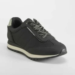 Hot Deportiva casual nylon negra PICCOLA PIU Mujer Sneakers|Básicos X Menos