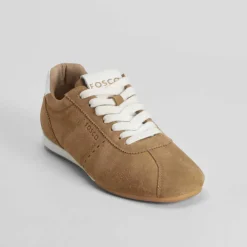 Clearance Deportiva casual piel beige Mujer Sneakers