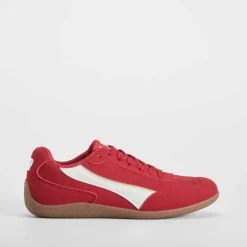 Deportiva casual piso slim roja Mujer Sneakers|Básicos X Menos