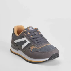 Online Deportiva casual retro azul gris Hombre Sneakers