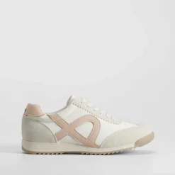 Online Deportiva casual retro blanca PICCOLA PIU Mujer Sneakers|Básicos X Menos