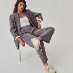 Online Deportiva casual retro blanca PICCOLA PIU Mujer Sneakers|Básicos X Menos