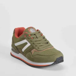 Online Deportiva casual retro kaki Hombre Sneakers