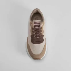 Outlet Deportiva casual retrojogging marrón Mujer Sneakers|Básicos X Menos