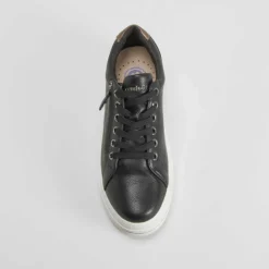 Outlet Deportiva casual Shock Absorber negra Mujer Sneakers