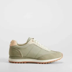 Clearance Deportiva casual verde PICCOLA PIU Mujer Sneakers|Básicos X Menos