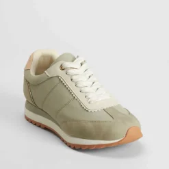 Clearance Deportiva casual verde PICCOLA PIU Mujer Sneakers|Básicos X Menos