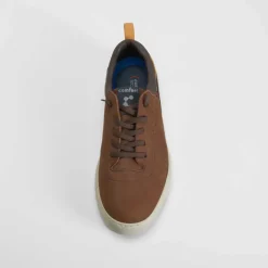 Hot Deportiva confort manyara piel marrón Hombre Sneakers