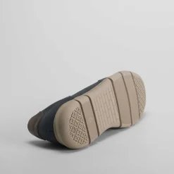 Outlet Deportiva confort rukwa piel azul marino Hombre Sneakers