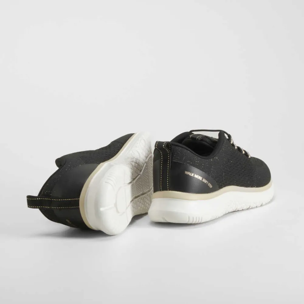 Outlet Deportiva cordón Fast Recovery negra Mujer Zapatillas Deportivas