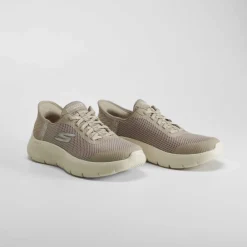 Discount Deportiva Go Walk Flex taupe Mujer Zapatillas Deportivas