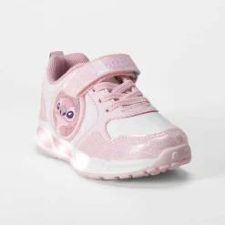 Online Deportiva infantil rosa y brillantes Zapatillas Deportivas