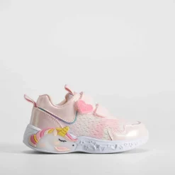 Sale Deportiva luces rosa infantil unicornio Zapatillas Deportivas