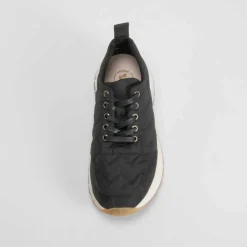 Outlet Deportiva nylon negra Mujer Sneakers