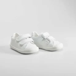 Hot Deportiva piel bebé blanca Zapatillas Deportivas