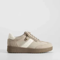 Deportiva piso caramelo beige Mujer Sneakers