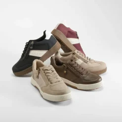 Discount Deportiva piso caramelo negra Mujer Sneakers|Básicos X Menos