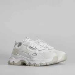 Hot Deportiva plataforma chunky blanca Mujer Sneakers