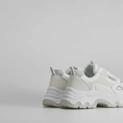 Hot Deportiva plataforma chunky blanca Mujer Sneakers