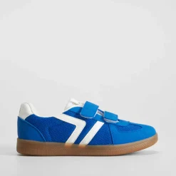 Hot Deportiva retro doble velcro azul Zapatillas Deportivas