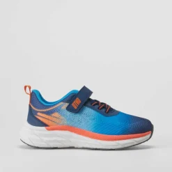 Deportiva running fluor azul Zapatillas Deportivas