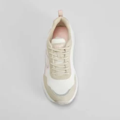 Sale Deportiva running línias multicolor blanca Mujer Zapatillas Deportivas