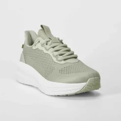 Clearance Deportiva running Tex kaki Mujer Zapatillas Deportivas