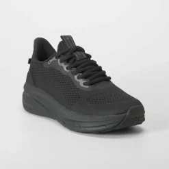 Deportiva running Tex negra Mujer Zapatillas Deportivas