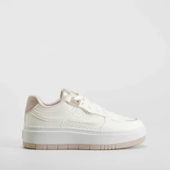 Outlet Deportiva skate blanco Mujer Sneakers