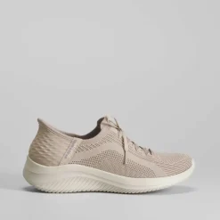 Outlet Deportiva Slip-Ins Ultra Flex gris Mujer Zapatillas Deportivas