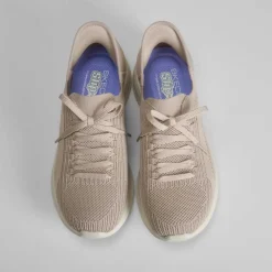 Outlet Deportiva Slip-Ins Ultra Flex gris Mujer Zapatillas Deportivas